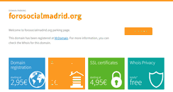Desktop Screenshot of forosocialmadrid.org